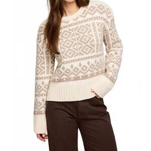 NEW GENTLE FAWN cypress sweater in cream